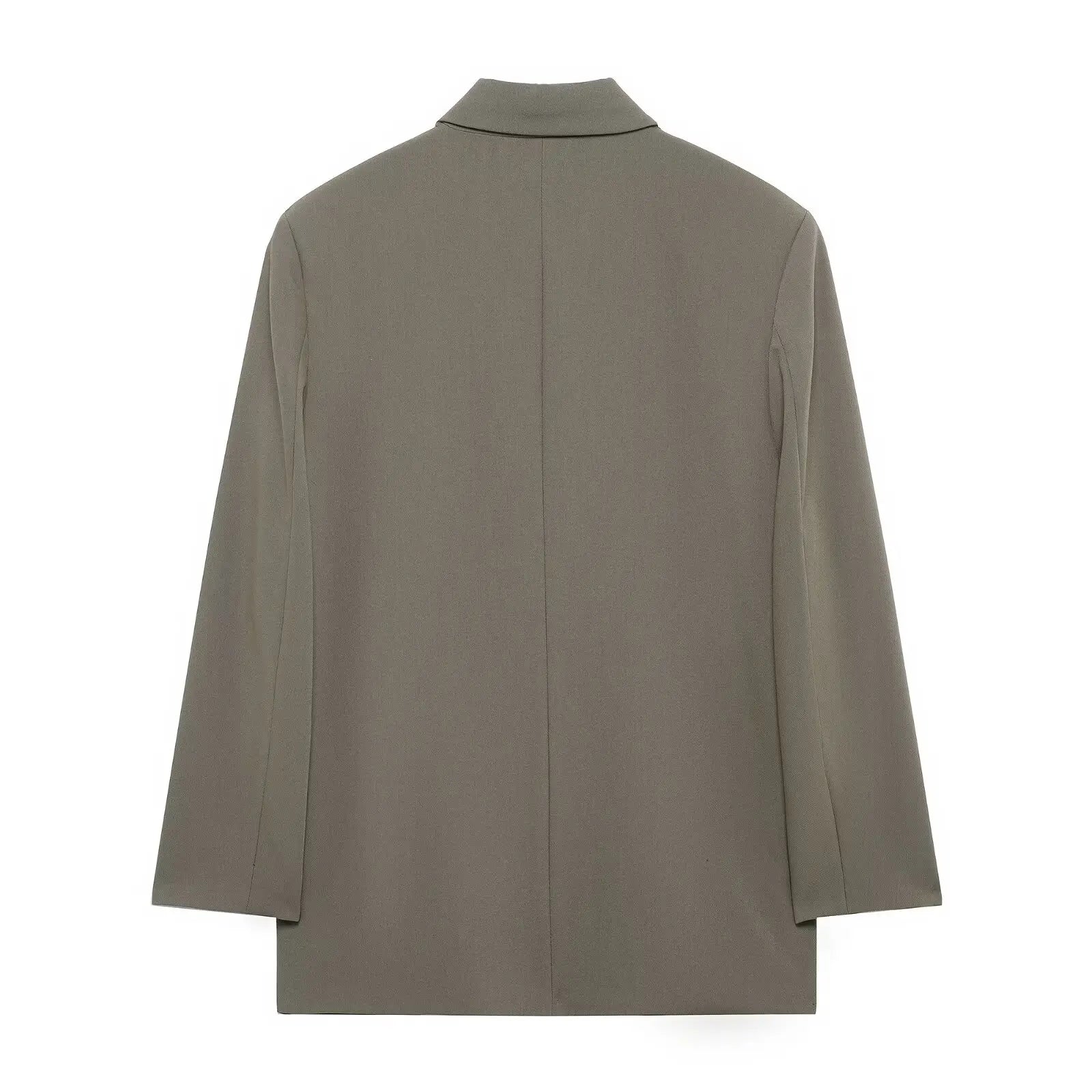 Loose Double-Breasted Blazer